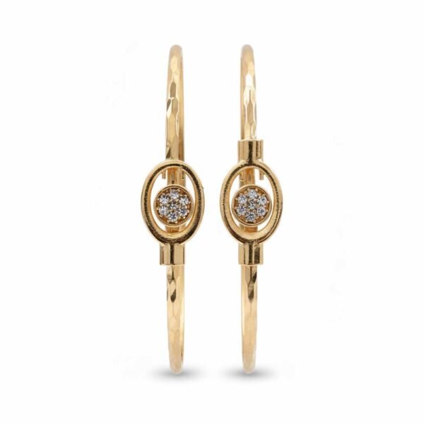 Stylish-Oval-Shape-AD-Stone-Bangles-plain