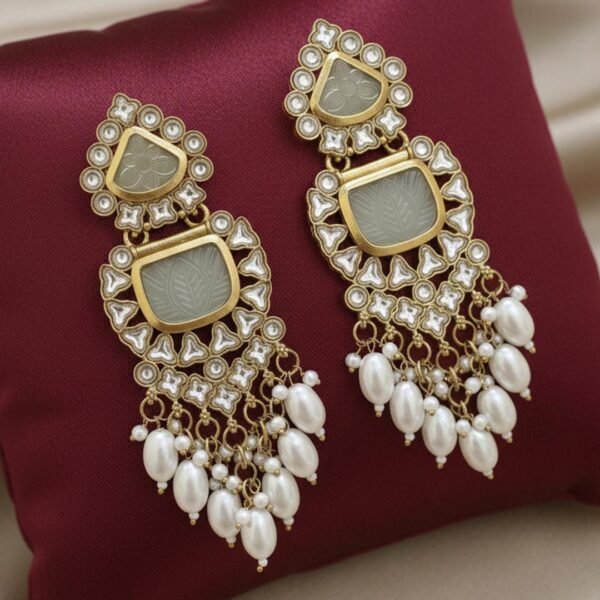 Vintage Kashmiri Ethnic Earrings Set