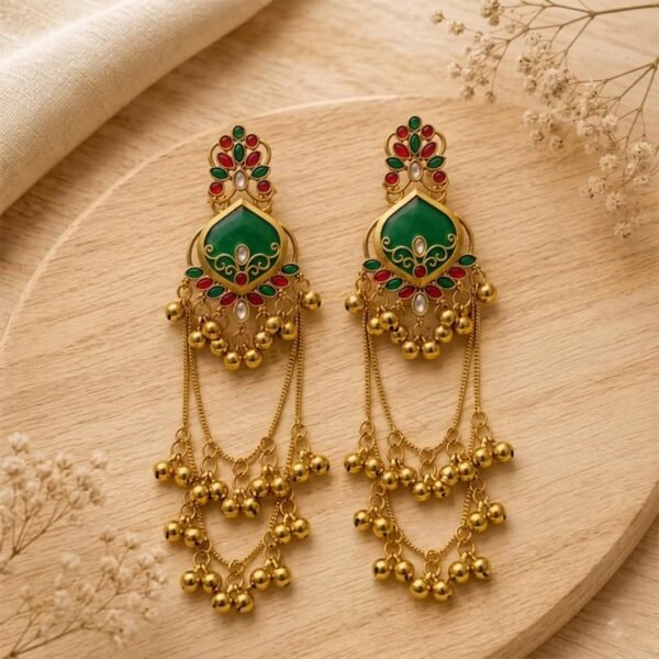 Traditional Kashmiri Earrings for Women