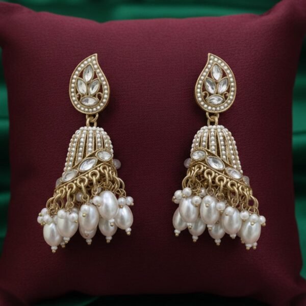 Beautiful Kashmiri Ethnic Earrings Set