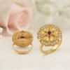 Premium Micro Gold Plated Ring for Girls