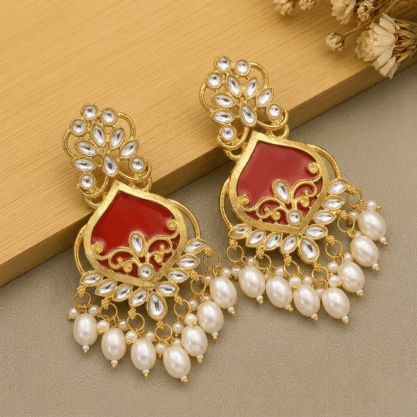 Elegant Kashmiri Dangler Earrings for Women & Girls