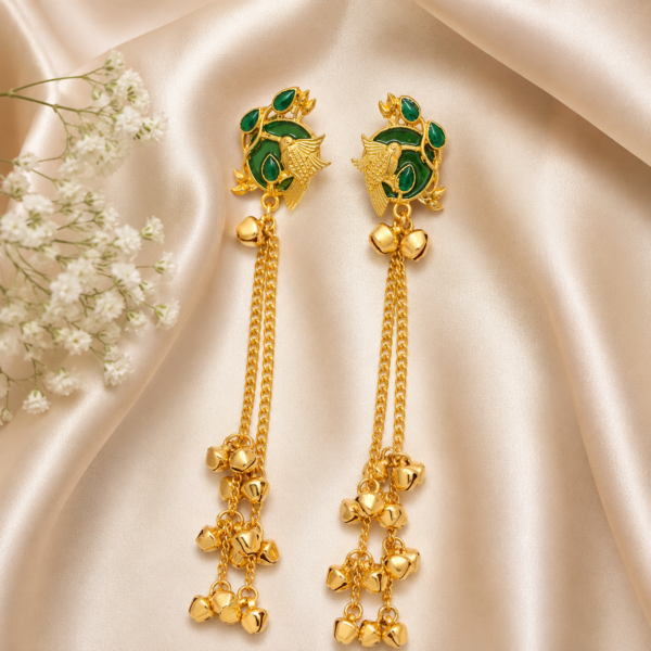 Handcrafted Kashmiri Ghungroo Earrings for Girls & Women