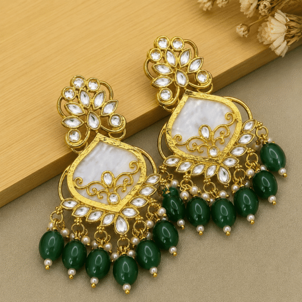 Traditional Gold Plated Floral Ring for Women